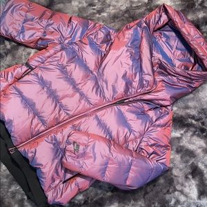 Iridescent Purple Nike Winter Coat